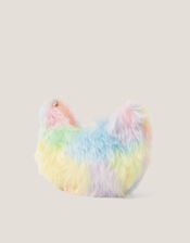 Fluffy Rainbow Cat Bag, , large