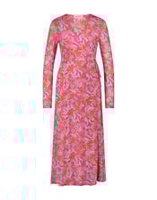 Fabienne Chapot Natty Wrap Midi Dress, Pink (PINK), large
