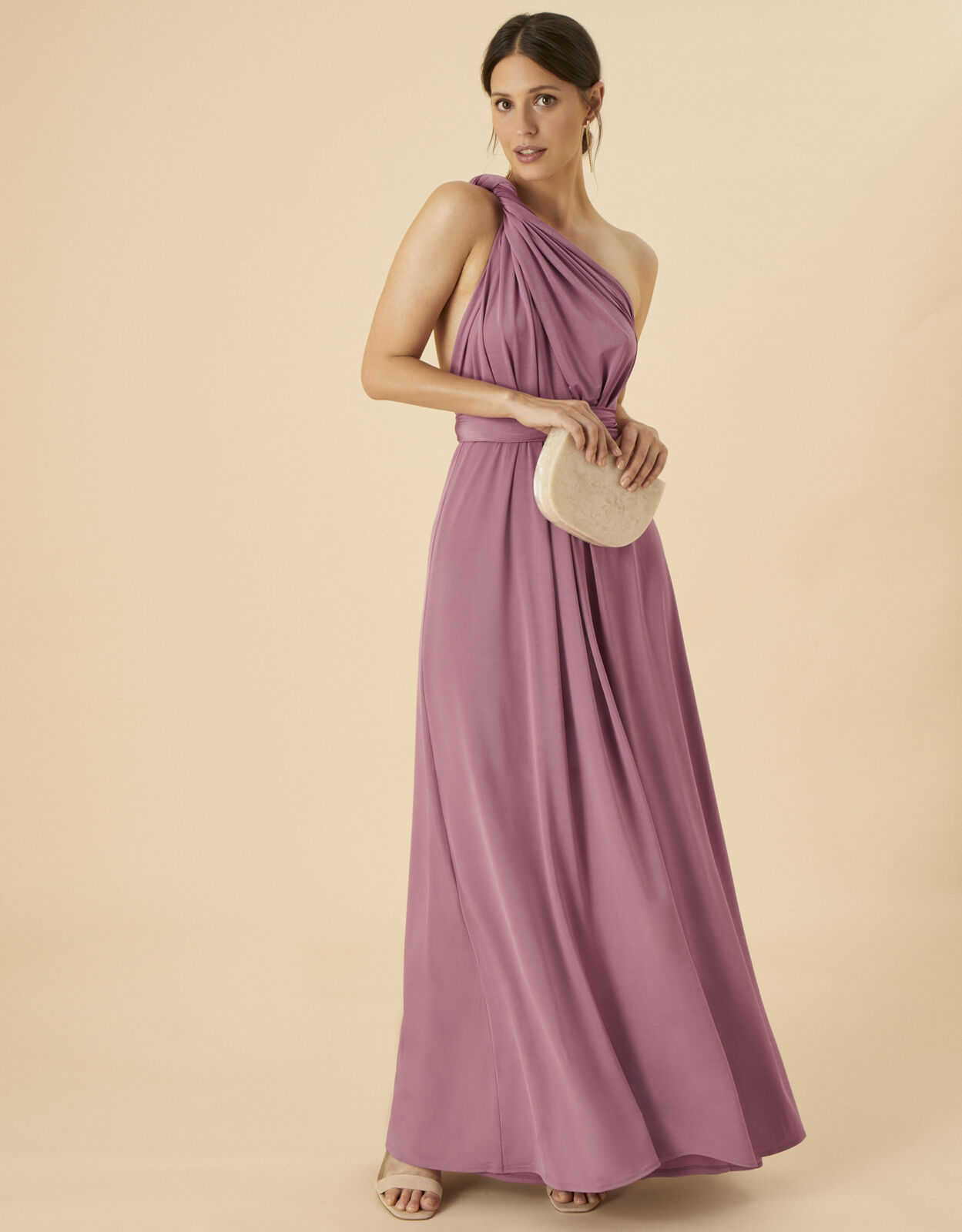 Monsoon lilac sales bridesmaid dress
