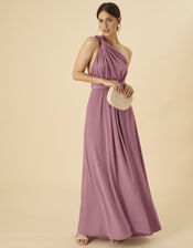 Tracy Twist Me Tie Me Maxi Dress, Pink (ROSE), large