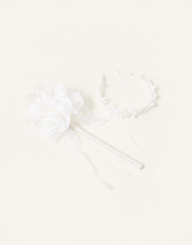 Bridesmaid Hairband and Posie Set, , large