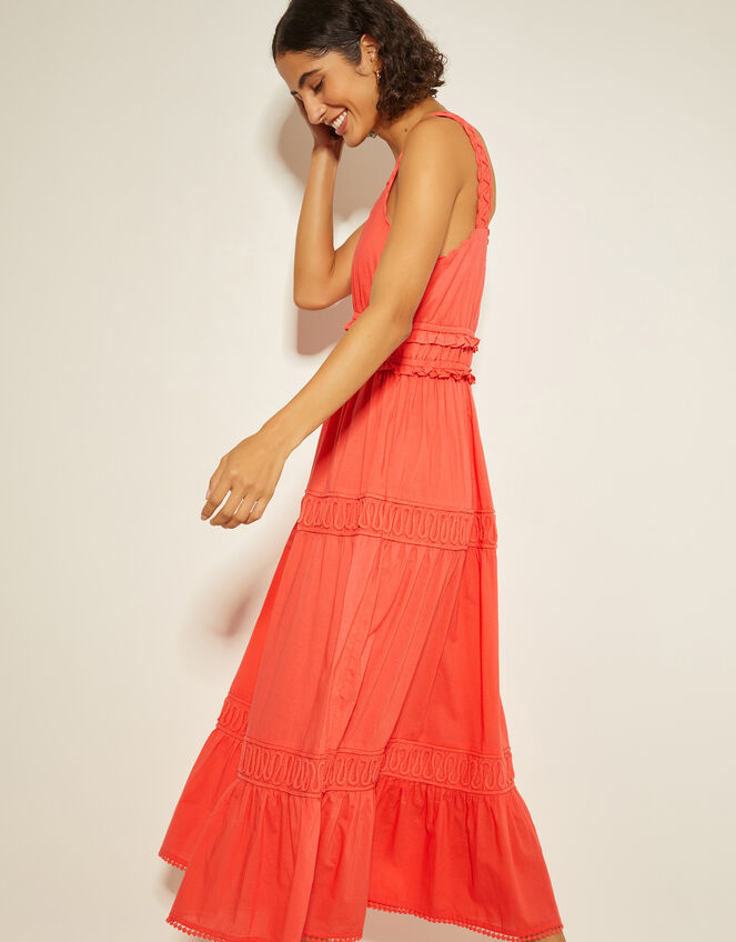Sonya Embroidered Maxi Dress, Pink (PINK), large