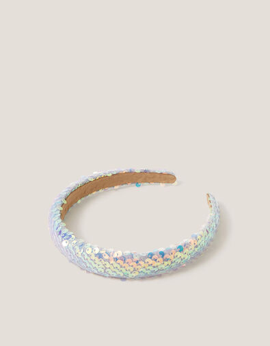 Frosted Sequin Headband, , large