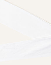 Glitter Heart Tights, White (WHITE), large
