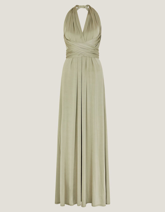 Thea Multiway Bridesmaid Dress, Green (SAGE), large