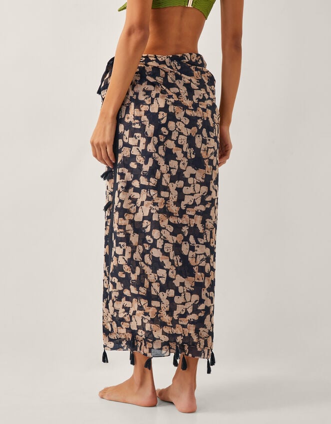 Alwena Abstract Print Sarong, , large