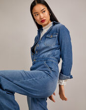 Etta Wide-Leg Jumpsuit, Blue (DENIM BLUE), large
