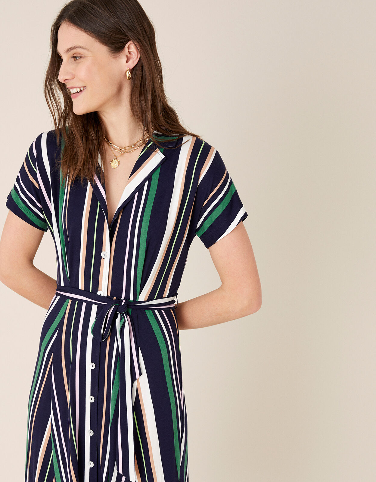 Monsoon on sale striped dress