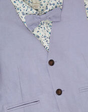 Oscar 4-Piece Short Suit, Blue (BLUE), large