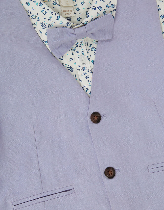 Oscar 4-Piece Short Suit, Blue (BLUE), large