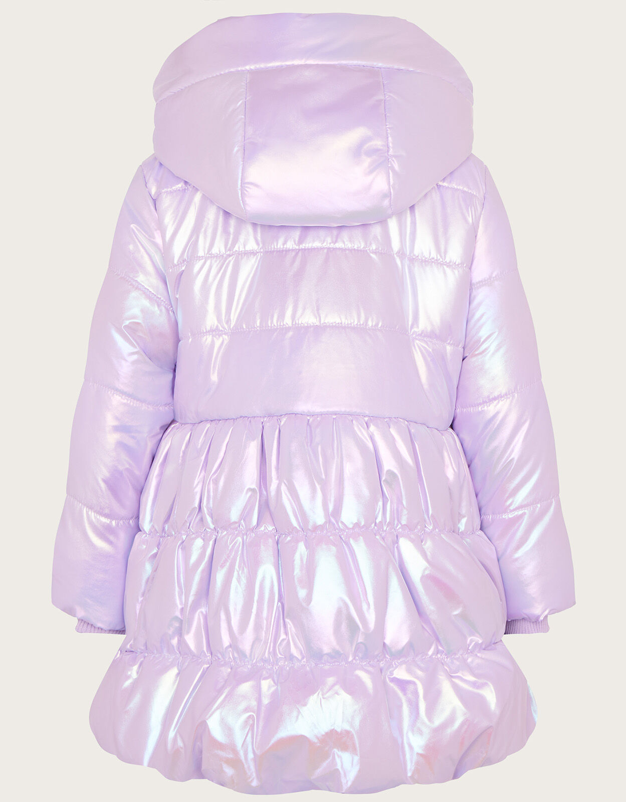 Metallic new arrivals girls coat