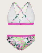 Pretty Palm Triangle Bikini Set, Ivory (IVORY), large