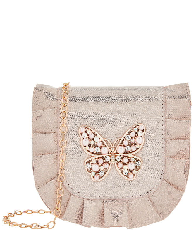 Venita Pearl and Sparkle Butterfly Bag, , large