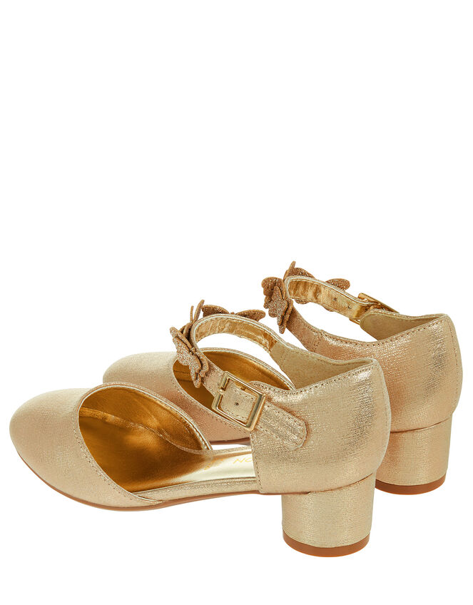 Savannah Butterfly Metallic Shoes, Gold (GOLD), large
