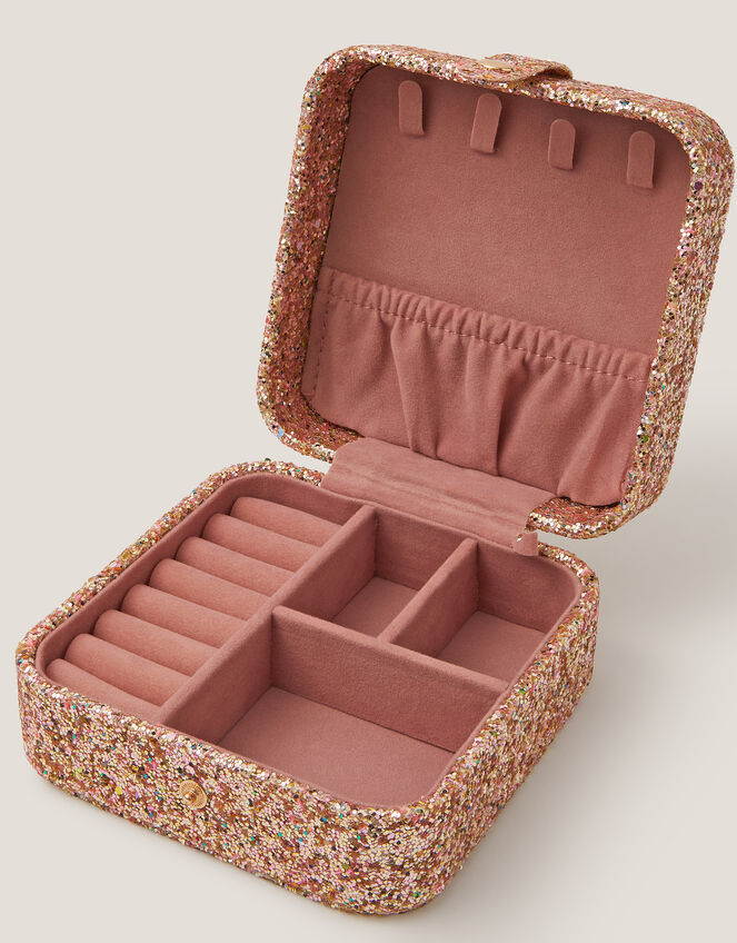 Glitter Unicorn Jewellery Box, , large