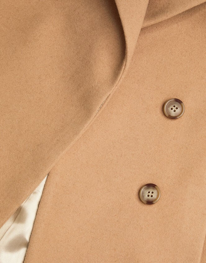 Crombie Coat, Camel (CAMEL), large