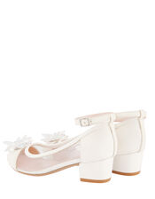 Princess Crystal Shimmer Heels, Ivory (IVORY), large