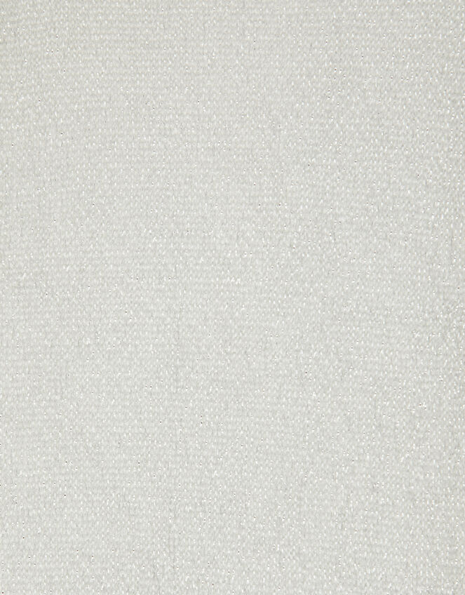 Sparkly Nylon Tights, Silver (SILVER), large