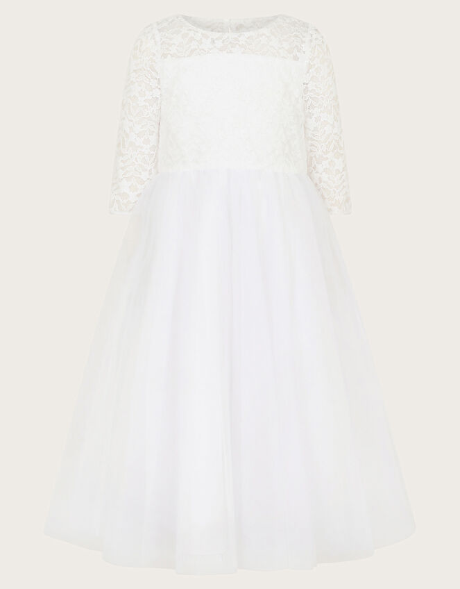 Alberta Communion Maxi Dress, White (WHITE), large