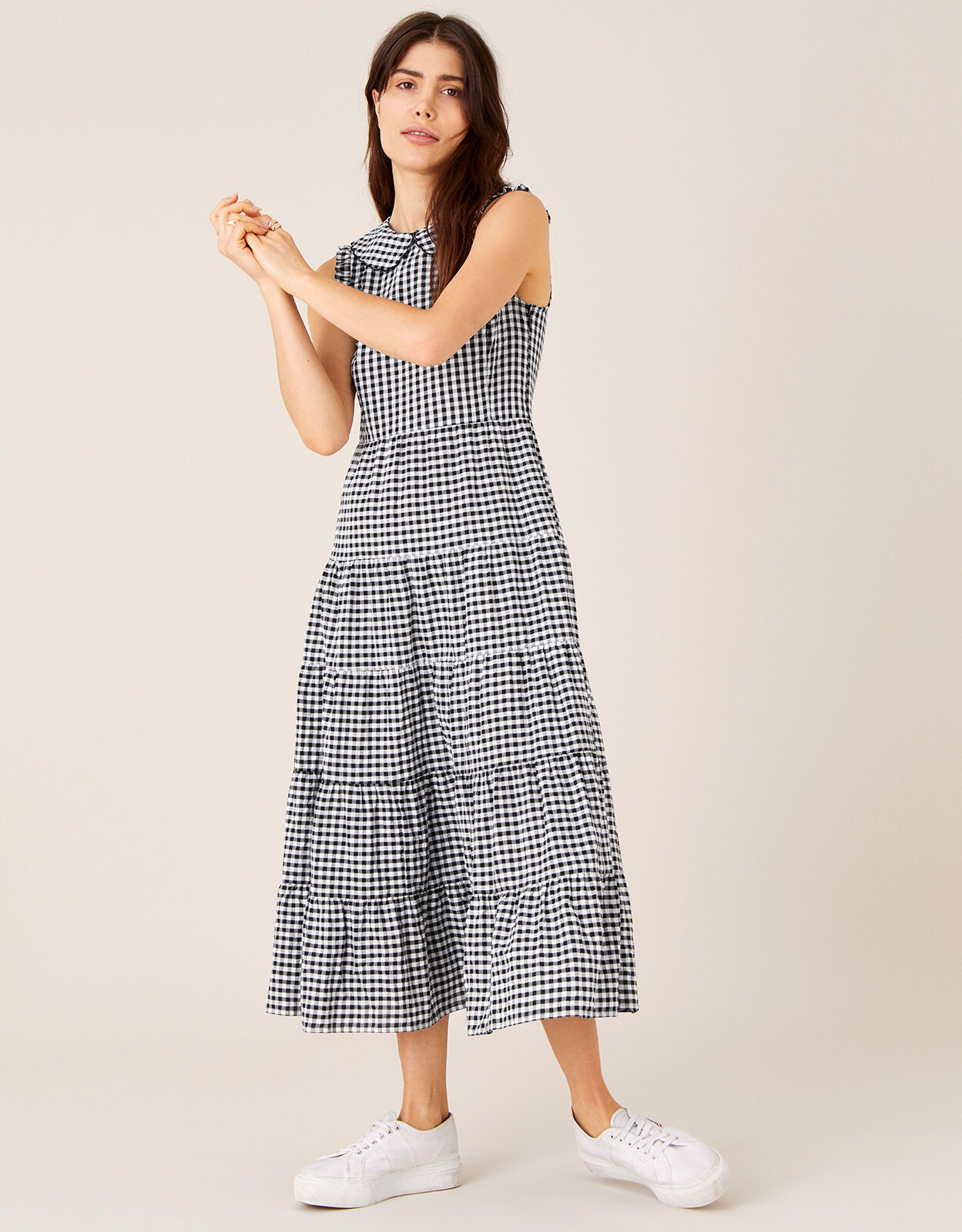 gingham dress