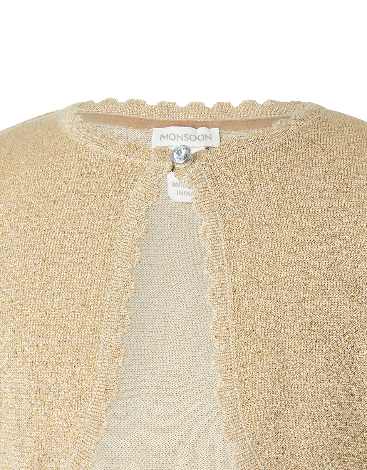 Monsoon gold cardigan hot sale