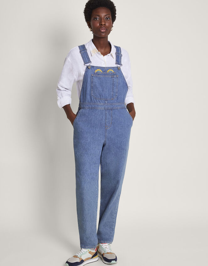 Denim dungarees