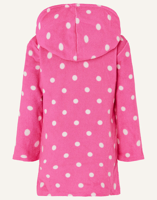Baby Daisy Spot Towelling Dress , Pink (PINK), large