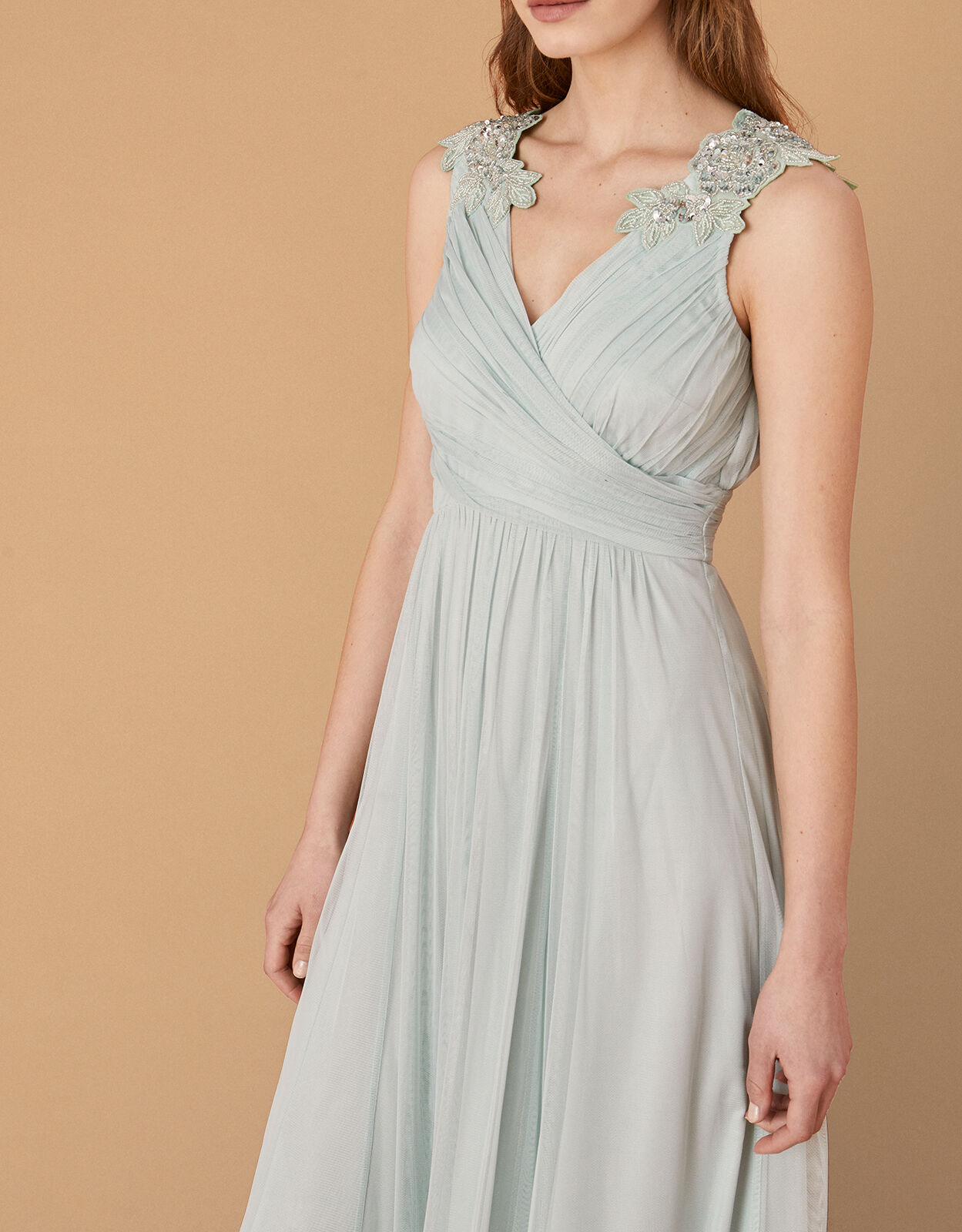 Monsoon tulle maxi skirt shop