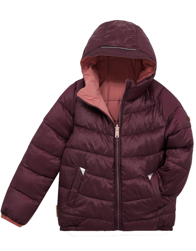 T&ouml;astie Reversible Water Repellent Puffer Jacket, Pink (PINK), large