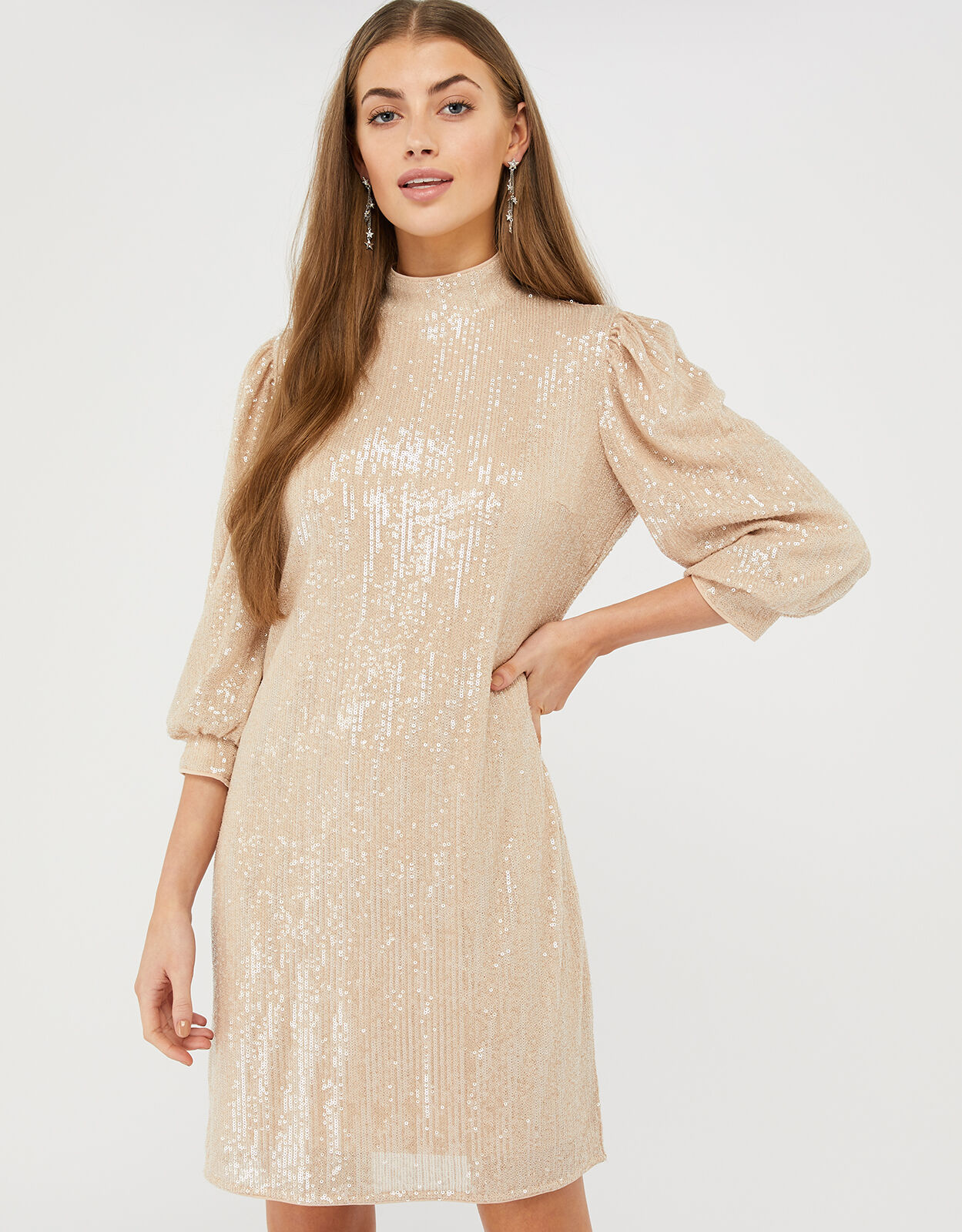 monsoon blush dress