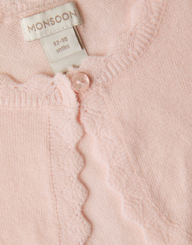 Baby Maeve Cardigan, Pink (PALE PINK), large