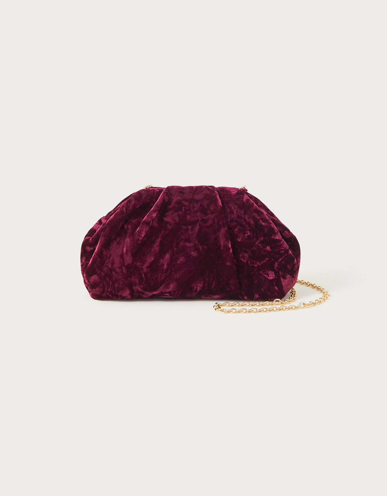Crushed velvet purse outlet