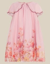Dahlia Floral Print Party Dress, Multi (MULTI), large