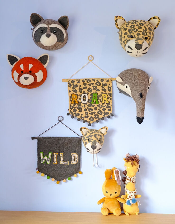 Fiona Walker Leopard Head Mini, , large