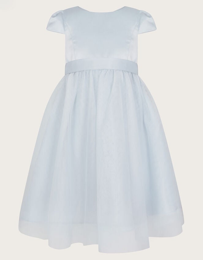 Tulle Bridesmaid Dress, Blue (PALE BLUE), large