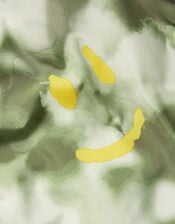 Tie Dye Windbreaker Jacket, Green (KHAKI), large