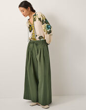 Zenya Floral Print Blouse, Green (GREEN), large