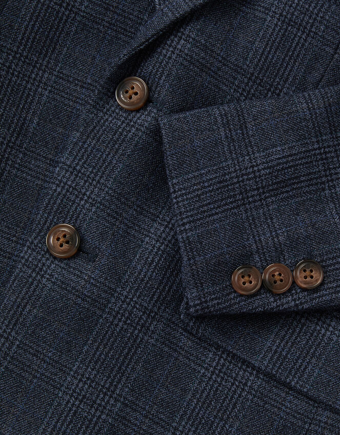 Oliver Check Pocket Detail Blazer, Blue (NAVY), large