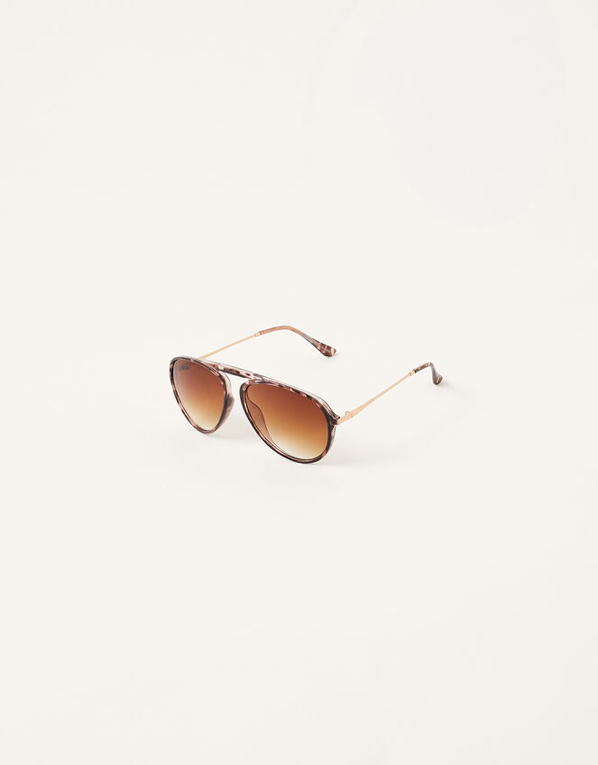 Tessa Tort Aviator Sunglasses, , large