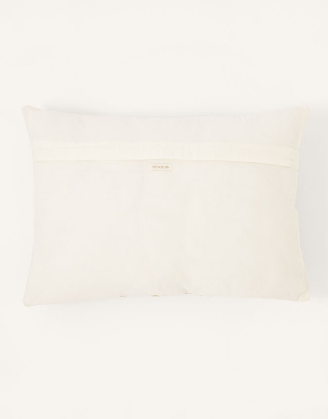 Metallic Fan Rectangle Cushion, , large