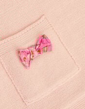 Newborn Penelope Floral Knit Top & Trousers Set, Pink (PINK), large