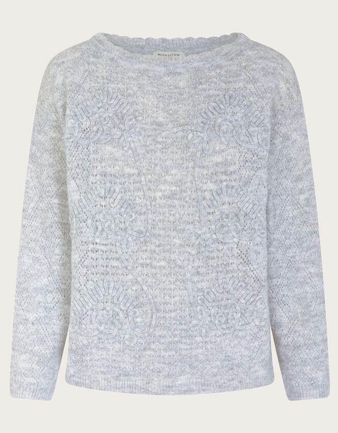 Clo Cornelli Jumper, Grey (GREY), large