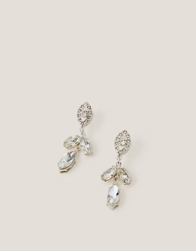 Gemstone Teardrop Earrings, , large