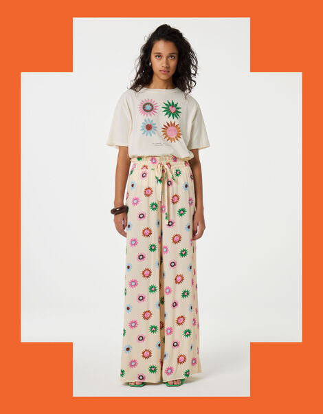 Fabienne Chapot Palapa Sun Print Trousers, Multi (MULTI), large