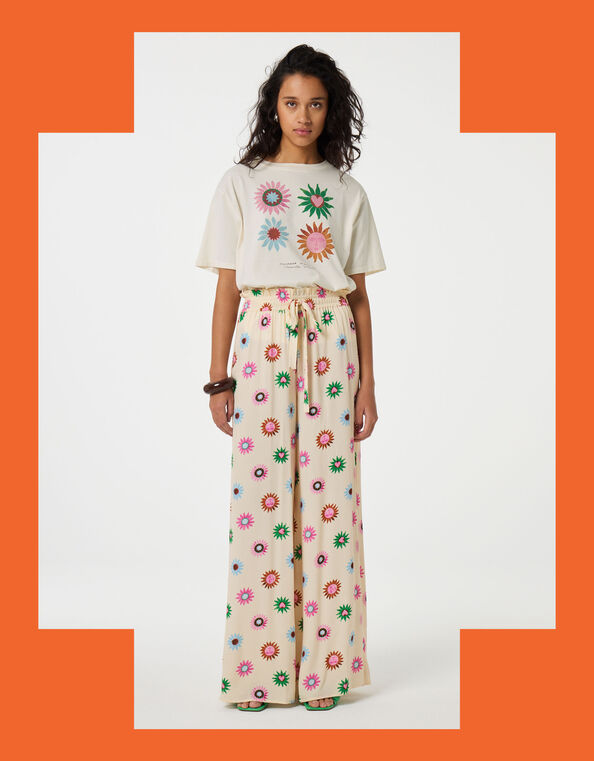 Fabienne Chapot Palapa Sun Print Trousers, Multi (MULTI), large