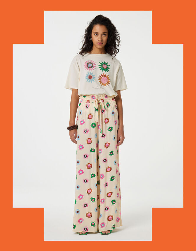 Fabienne Chapot Palapa Sun Print Trousers, Multi (MULTI), large
