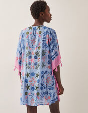 Coco Shell Print Mini Kaftan, , large