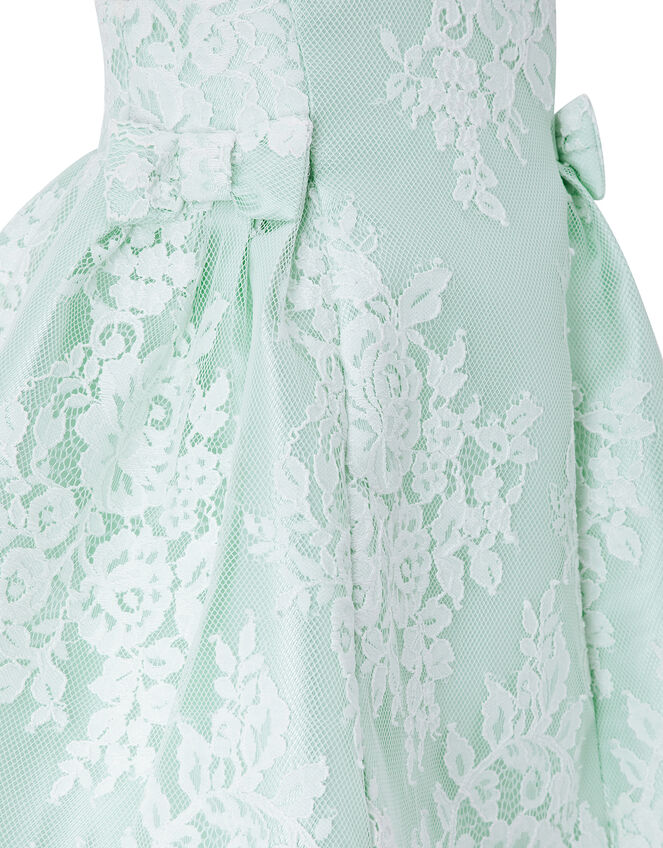 Baby Valeria Lace Occasion Dress, Green (MINT), large