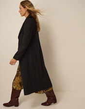 Celia Wool Blend Coat, Black (BLACK), large