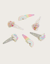 Stardust Unicorn Hair Clip Set, , large